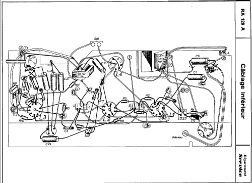 Radiolinette RA128A; Radiola marque (ID = 687309) Radio