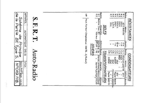 A2S; Radiomatic, S.F.R.T. (ID = 1551581) Autoradio