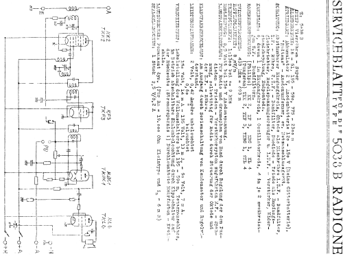 5038B; Radione RADIO (ID = 2125842) Radio