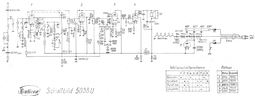 5038U; Radione RADIO (ID = 2125844) Radio