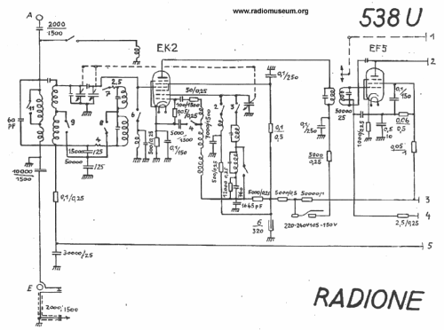 538U; Radione RADIO (ID = 22111) Radio