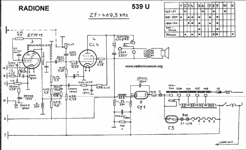 539U; Radione RADIO (ID = 22106) Radio