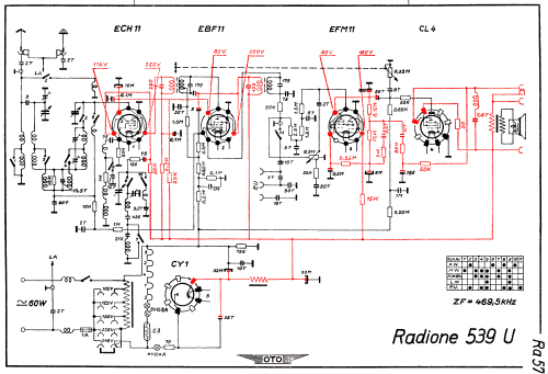 539U; Radione RADIO (ID = 3018221) Radio