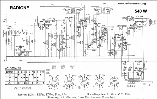 540W; Radione RADIO (ID = 22098) Radio