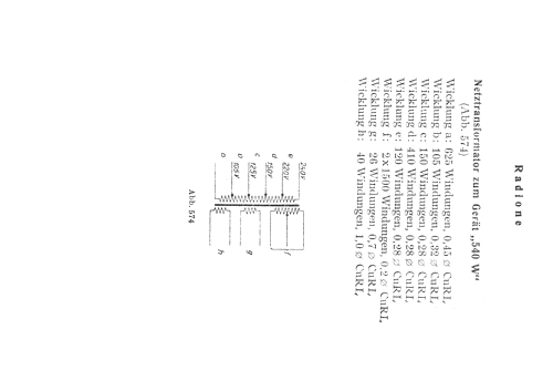 540W; Radione RADIO (ID = 359461) Radio