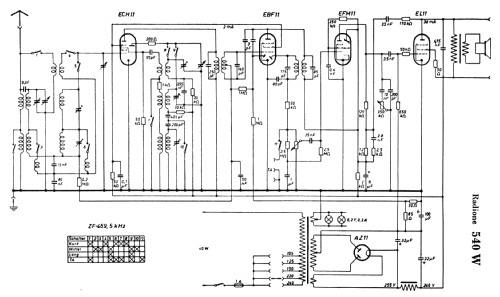 540W; Radione RADIO (ID = 289988) Radio