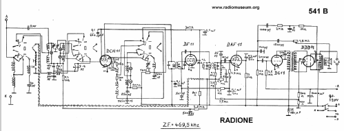 541B; Radione RADIO (ID = 22097) Radio