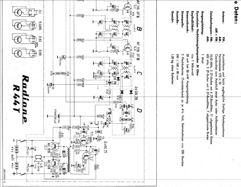 UKW Automat R44T; Radione RADIO (ID = 111059) Radio