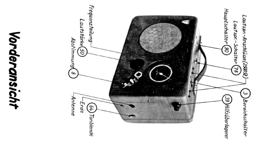 Luftwaffenkoffer ER2 7 tubes; Radione RADIO (ID = 1955849) Radio