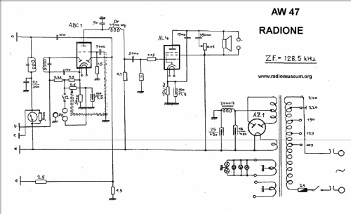 Luxus-Gross-Super AW47 Flachbau; Radione RADIO (ID = 22136) Radio