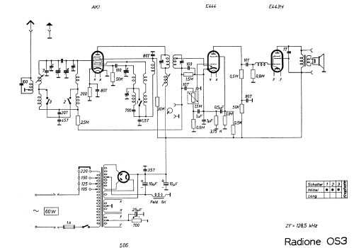 Oktoden-Super OS3; Radione RADIO (ID = 1665465) Radio