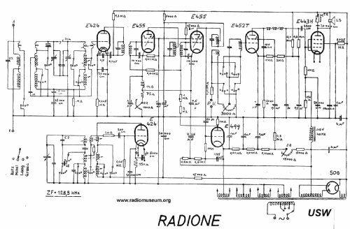 Univ.Super USW; Radione RADIO (ID = 22150) Radio