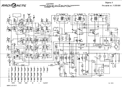 Explorer ; Radionette; Oslo (ID = 211942) Radio