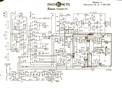 Kurér Transi FM ; Radionette; Oslo (ID = 56612) Radio