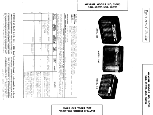 Mayfair 510 ; Radiophone Corp.; (ID = 893755) Radio