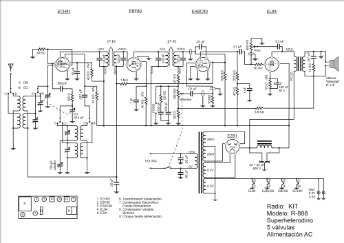 R-888; Unknown - CUSTOM (ID = 1986326) Radio