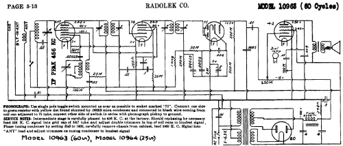 10963 ; Radolek Co., Chicago (ID = 390428) Radio