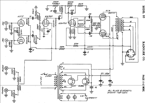 35 Amplifier; Radolek Co., Chicago (ID = 393874) Ampl/Mixer