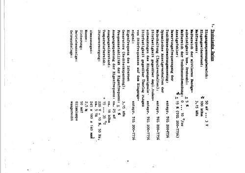 Gleichlauffehler-Prüfgerät GFP-1; Rationalisierungsmit (ID = 2431083) Equipment