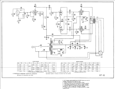 2312 ; Rauland Corp.; (ID = 497298) Ampl/Mixer