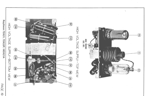 7DX21; Raytheon Mfg. Co.; (ID = 1543606) Télévision