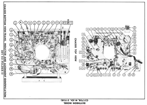 C2175B Ch= 21T38; Raytheon Mfg. Co.; (ID = 2161815) Television