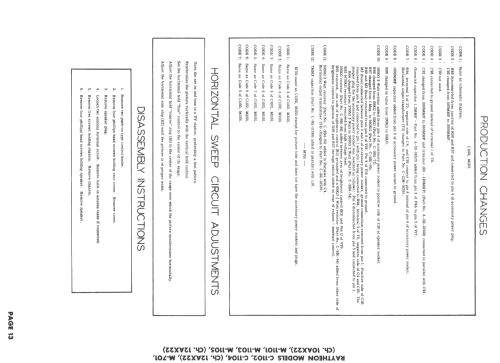 C-1102 Ch= 12AX22; Raytheon Mfg. Co.; (ID = 1666424) Télévision