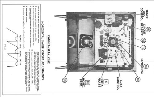 C-212B Ch= 21T42; Raytheon Mfg. Co.; (ID = 2326695) Television