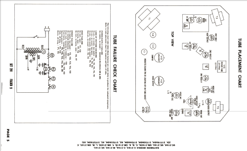 C-2163 Ch= 21T27AS; Raytheon Mfg. Co.; (ID = 2643126) Television