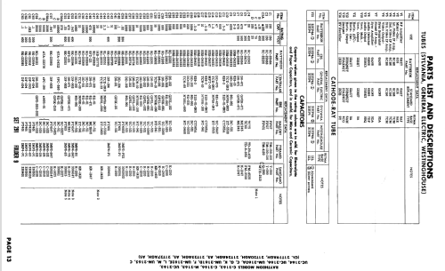 C-2163 Ch= 21T27AS; Raytheon Mfg. Co.; (ID = 2643138) Television