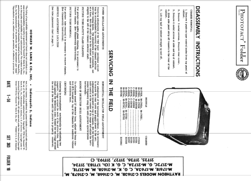 C-2166M Ch= 21T25; Raytheon Mfg. Co.; (ID = 2700874) Television