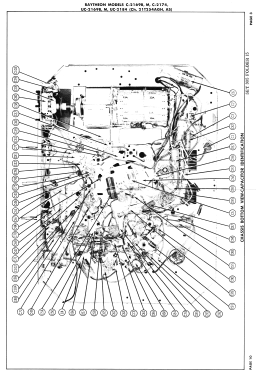 C-2169-B Ch= 21T254AS; Raytheon Mfg. Co.; (ID = 2721193) Television