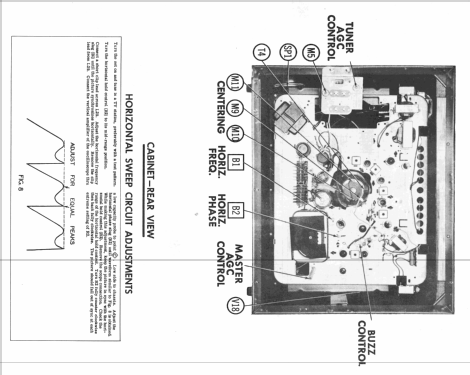 C-216-B Ch= 21T45; Raytheon Mfg. Co.; (ID = 2364337) Television