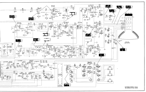 C-21C1-B Ch= 21CT1C; Raytheon Mfg. Co.; (ID = 2469551) Television