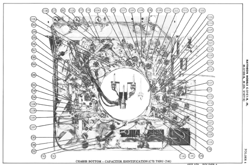 C-21C1-B Ch= 21CT1C; Raytheon Mfg. Co.; (ID = 2469570) Television