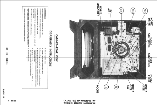 C-21C1-B Ch= 21CT1C; Raytheon Mfg. Co.; (ID = 2469573) Fernseh-E