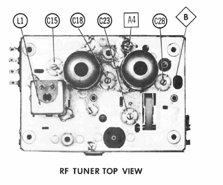 C-21C1-B Ch= 21CT1C; Raytheon Mfg. Co.; (ID = 2469575) Television