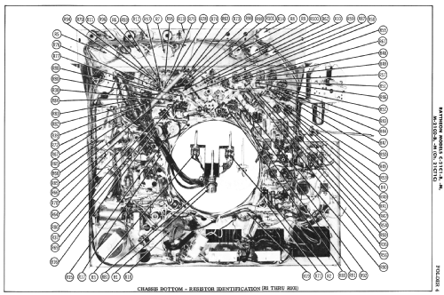 C-21C1-M Ch= 21CT1C; Raytheon Mfg. Co.; (ID = 2469600) Television