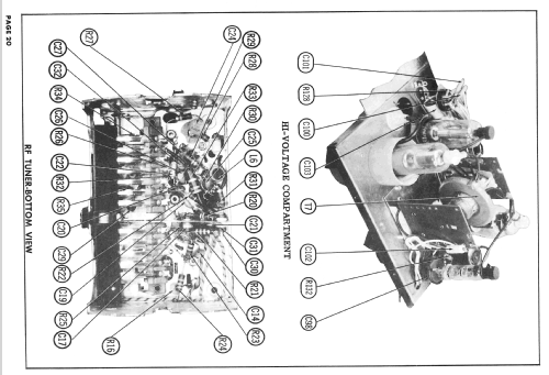 C-21C1-M Ch= 21CT1C; Raytheon Mfg. Co.; (ID = 2469602) Televisión