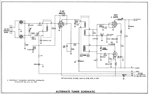 M-210-B Ch= 21T40; Raytheon Mfg. Co.; (ID = 2363822) Television