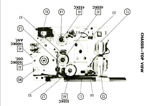 T-100-1 Ch= 4RT1; Raytheon Mfg. Co.; (ID = 1910751) Radio