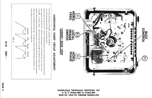 UM-2182C Ch= 21T193AGH; Raytheon Mfg. Co.; (ID = 2670111) Televisión