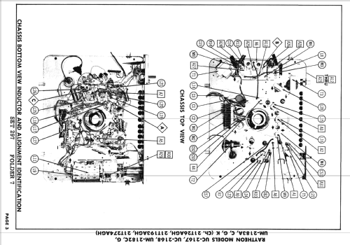 UM-2182G Ch= 21T193AGH; Raytheon Mfg. Co.; (ID = 2670140) Televisore