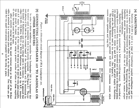 105 ; RCA RCA Victor Co. (ID = 1034400) Speaker-P