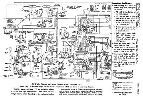 12Q4 Ch= RC-338; RCA RCA Victor Co. (ID = 969233) Radio