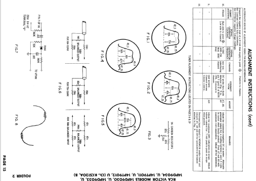 14PD9030U Ch= KCS120B; RCA RCA Victor Co. (ID = 855766) Televisore