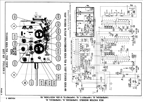14PD9033 Ch= KCS120A; RCA RCA Victor Co. (ID = 855780) Fernseh-E