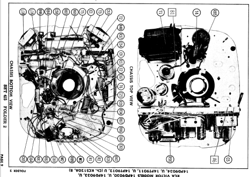 14PT9011 Ch= KCS120A; RCA RCA Victor Co. (ID = 855883) Television