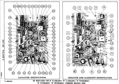 14PT9011U Ch= KCS120B; RCA RCA Victor Co. (ID = 855909) Televisore