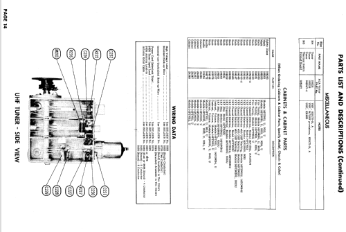 14PT9011U Ch= KCS120B; RCA RCA Victor Co. (ID = 855912) Televisore